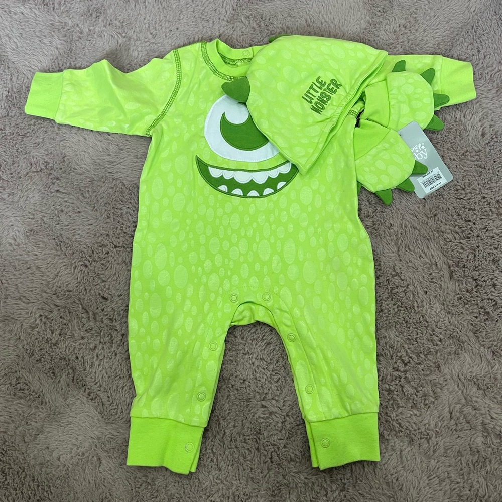Disney Baby | Monster Inc Onesie | Sz 3-6 Mo